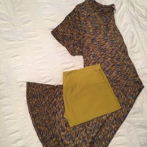 LuLaRoe Carly + Legging outfit